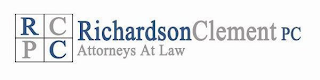 RCPC RICHARDSONCLEMENT PC ATTORNEYS AT LAW logo