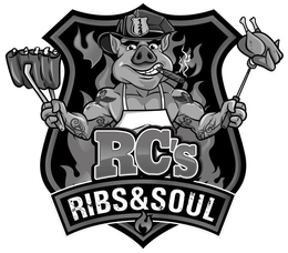 RC'S RIBS & SOUL 125 logo