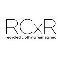 RCXR RECYCLED CLOTHING REIMAGINED logo