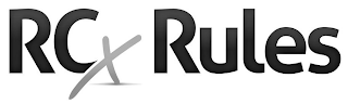 RCXRULES logo