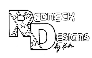 RD REDNECK DESIGNS BY KARLA logo