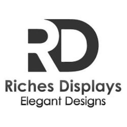 RD RICHES DISPLAYS ELEGANT DESIGNS logo