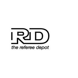 RD THE REFEREE DEPOT logo