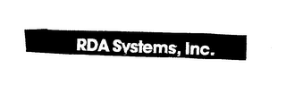 RDA SYSTEMS, INC. logo