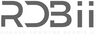 RDB II RONALD DEWAYNE BURRIS II logo