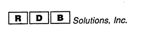 RDB SOLUTIONS, INC. logo
