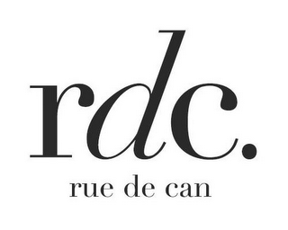 RDC. RUE DE CAN logo