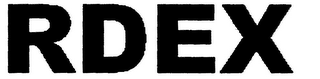 RDEX logo