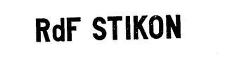 RDF STIKON logo