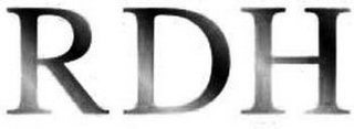 RDH logo