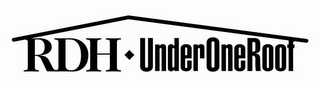 RDH UNDERONEROOF logo