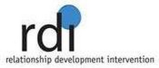 RDI RELATIONSHIP DEVELOPMENT INTERVENTION logo