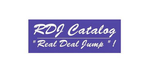 RDJ CATALOG "REAL DEAL JUMP"! logo