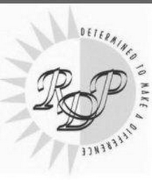 RDP DETERMINED TO MAKE A DIFFERENCE logo