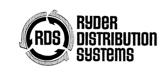 RDS RYDER DISTRIBUTION SYSTEMS logo