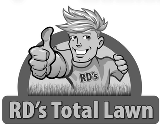 RD'S TOTAL LAWN logo