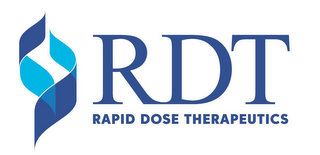 RDT RAPID DOSE THERAPEUTICS logo