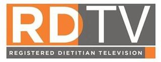 RDTV REGISTERED DIETITIAN TELEVISION logo