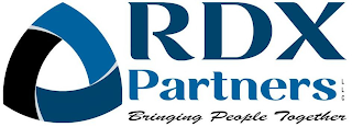RDX PARTNERS LLC BRINGING PEOPLE TOGETHER logo