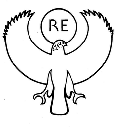 RE logo