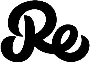RE logo