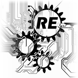 RE logo