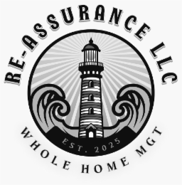 RE-ASSURANCE LLC WHOLE HOME MGT EST. 2025 logo