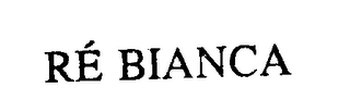 RE BIANCA logo