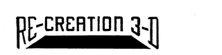 RE-CREATION 3-D logo