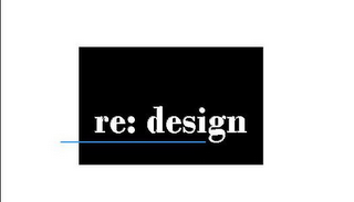 RE: DESIGN logo