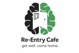 RE-ENTRY CAFE GET WELL. COME HOME. logo