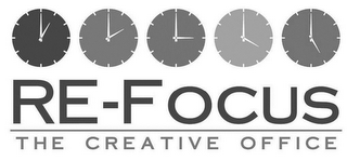 RE-FOCUS THE CREATIVE OFFICE logo