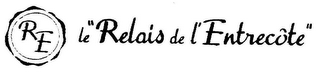 RE LE "RELAIS DE L'ENTRECOTE" logo