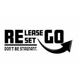 RE LEASE SET GO DON'T BE STAGNANT.