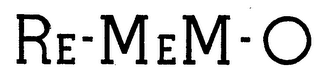RE-MEM-O logo