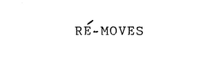 RE-MOVES logo