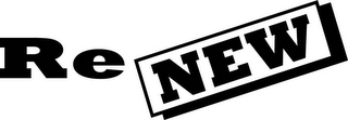RE NEW logo