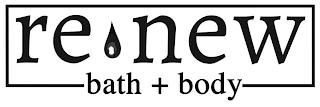 RE NEW BATH + BODY logo