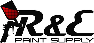 R&E PAINT SUPPLY logo