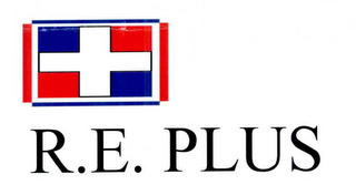 R.E. PLUS logo