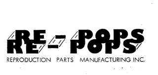 RE POPS REPRODUCTION PARTS MANUFACTURING INC logo