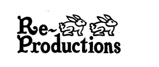 RE-PRODUCTIONS logo