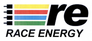 RE / RACE ENERGY logo