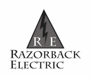 RE RAZORBACK ELECTRIC logo