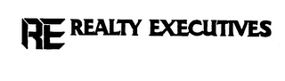RE REALTY EXECUTIVES logo