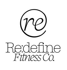 RE RE:DEFINE FITNESS CO. logo
