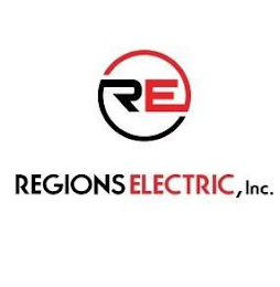 RE REGIONS ELECTRIC, INC. logo