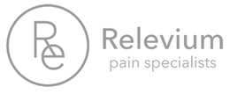 RE RELEVIUM PAIN SPECIALISTS logo