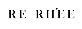RE RHEE logo