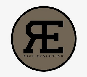 RE RICH EVOLUTION logo